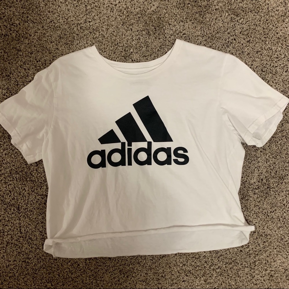Adidas cropped t-shirt